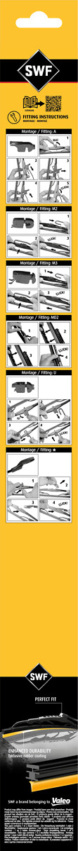 Wiper Blade - 116305 SWF